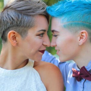 Lesbian-Couple-Blue-Hair-square